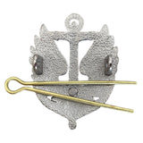 Ukraine Naval Infantry Military Badge Marines Uniform Beret Cap Hat Metal Insignia