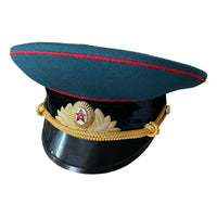 Soviet Army Officer Parade Cap Tank Artillery VOSO Uniform Hat USSR Military