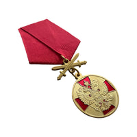 Russian Medal Gold Order Merit to Fatherland 1st Degree Military Award Repro