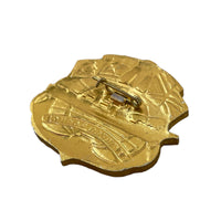 Soviet Navy Fleet Ship Cruiser Admiral Isakov 20 Year Anniversary Pin Badge