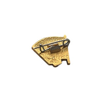 Soviet Union Ussr VLKSM Lenin Young Communist Party Tiny 15mm Metal Pin Badge