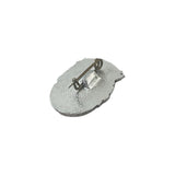 Genuine Soviet Tiny Pin Badge Young Shooter Red Star Hammer and Sickle