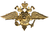 Russian USSR Army Military Uniform Imperial Eagle Hat Cap Beret Metal Pin Badge - USSR HOUSE LIMITED