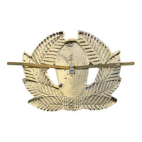 Ukrainische Armee 90er Jahre Militäruniform Uschanka Hut Mütze Baskenmütze Dreizack Metallabzeichen