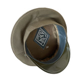 Soviet USSR Military Army Field Officer Uniform Visor Khaki Peaked Cap Hat Badge