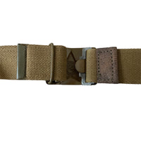 UdSSR Russische Sowjetarmee Militärsoldat Uniform Canvas Gürtel Grüne Schnalle