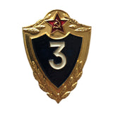 Soviet Army Soldier SPECIALIST Class Badge Metal Pin USSR Original 1980s