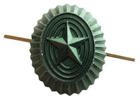 Russian Army Officer Field Military Uniform Ushanka Hat Cap Beret Green Badge - USSR HOUSE LIMITED