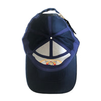 Blue Summer Baseball Cap with Soviet Russian Navy Logo