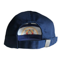 Blue Summer Baseball Cap with Soviet Russian Navy Logo