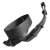 Black Plain Leather Adjustable Hunting Rifle Sling Shotgun Air Gun Strap