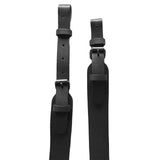 Black Plain Leather Adjustable Hunting Rifle Sling Shotgun Air Gun Strap