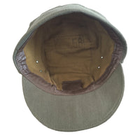 UdSSR-Sowjetarmee-Militär-Afghanistan-Kriegsuniform, dunkelgrüne Mütze, Hutabzeichen