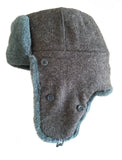 Russian Soviet Military USSR Army Cossack Trapper Fur Ushanka Winter Hat Badge - USSR HOUSE LIMITED