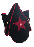Russian Red Army Hat Old Style Black Flannelette Budenovka Cap USSR Metal Badge - USSR HOUSE LIMITED