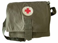 URSS Soviétique Armée Russe Militaire Tablette Messager Sac Médical Pochette Croix Rouge