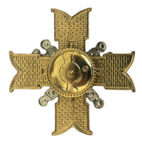 Russisches Abzeichen der Kreml-Regiments-Präsidentengarde aus Metall