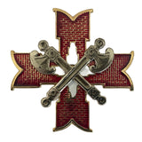 Russisches Abzeichen der Kreml-Regiments-Präsidentengarde aus Metall