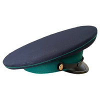 Sowjetische Uniform der UdSSR-Militärgarde VOKhR Russischer Offizier Visierhut Schirmmütze