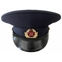 Sowjetische UDSSR Russische Militär-Dunkelblaue Freizeituniform-Schirmmütze