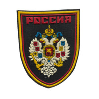 Uniform Sleeve Patch Russian Empire Eagle Cloth Rubber Romanov Coat of Arms