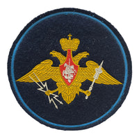 Militäruniform-Ärmelaufnäher der russischen Armee, russische Luft- und Raumfahrtverteidigungsstreitkräfte VKS