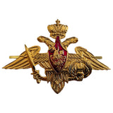 Casquette à visière des forces armées russes VDV, chapeau avec insigne d'aigle impérial