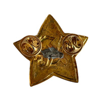 Russian RKKA Soviet Red Army Military Metal Enamel Pin Badge Star Hammer Plough