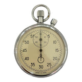 Vintage AGAT 2-Knöpfe mechanische sowjetische Stoppuhr UdSSR Zlatoust 16 Juwelen