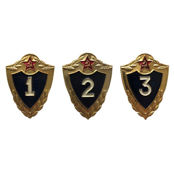 Soviet Army Soldier SPECIALIST Class Badge Metal Pin USSR Original 1980s